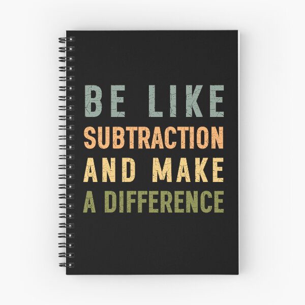 Item preview, Be Like Subtraction And Make A Difference Math Teacher designed and sold by Margerita23.