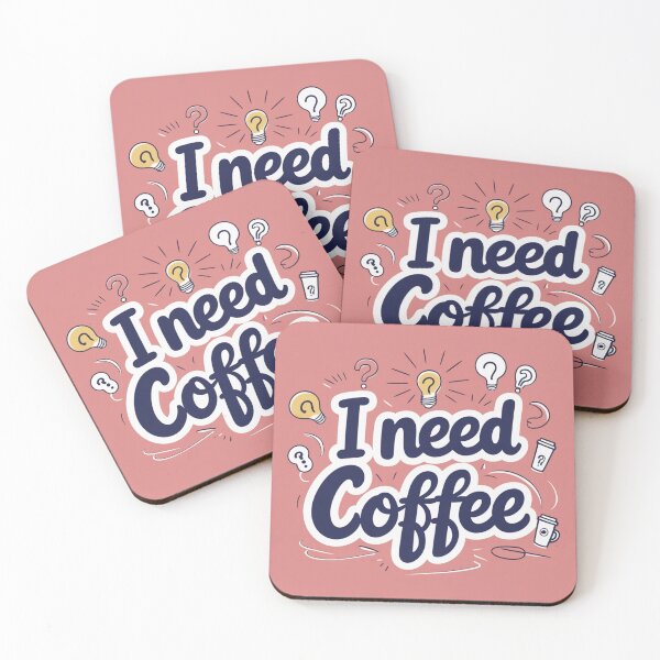 Item preview, I Need Coffee 100 designed and sold by Zeir Shop.