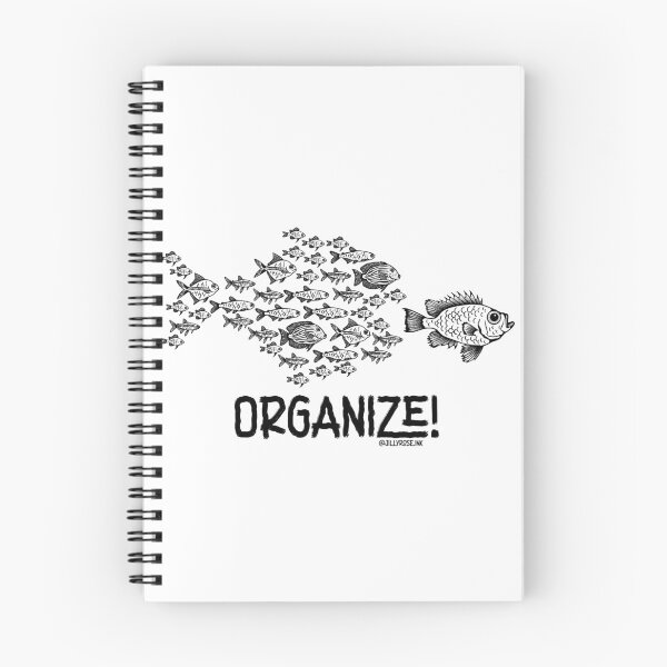 Item preview, Organize! School of Fish designed and sold by Jilly Rose Ink.