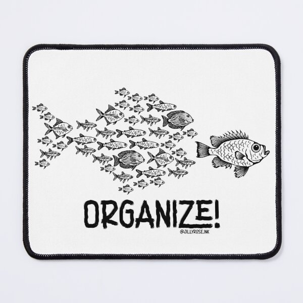Item preview, Organize! School of Fish designed and sold by Jilly Rose Ink.