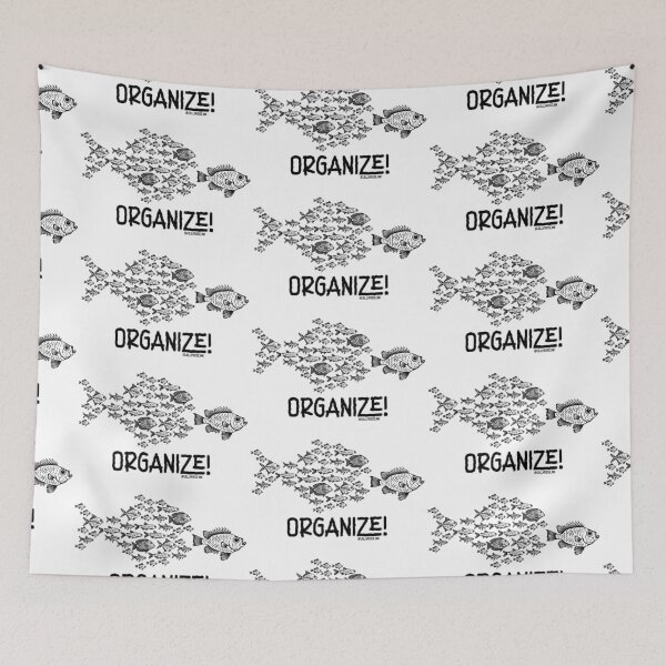 Item preview, Organize! School of Fish designed and sold by Jilly Rose Ink.