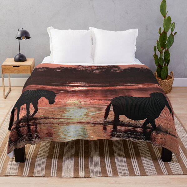 Item preview, Zebra Sunset Vertical designed and sold by Kay Brewer.
