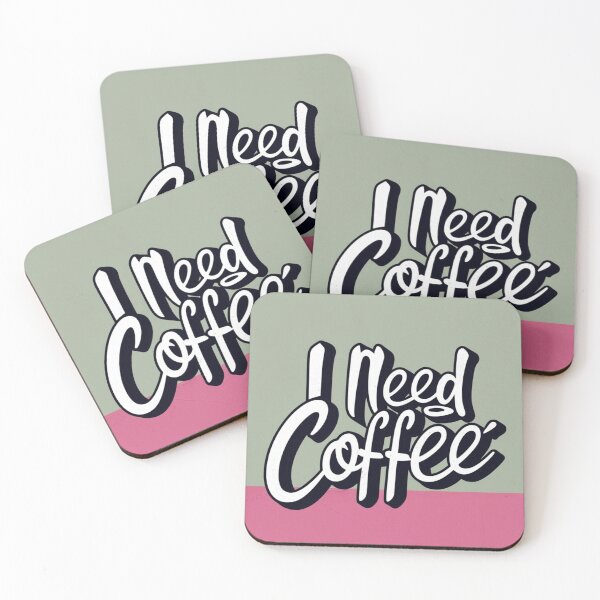 Item preview, I Need Coffee 104 designed and sold by Zeir Shop.
