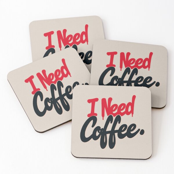 Item preview, I Need Coffee 105 designed and sold by Zeir Shop.