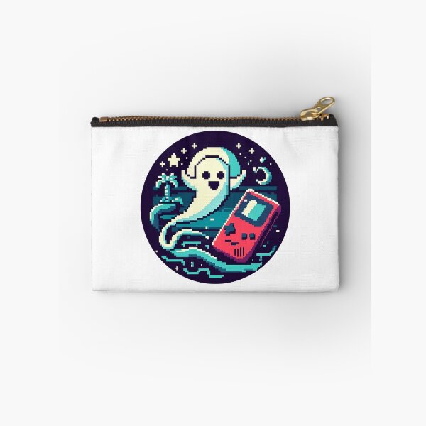 Item preview, Retro Ghost Gamer: 8-bit Spooky Adventure. designed and sold by The-T-In-Retro.