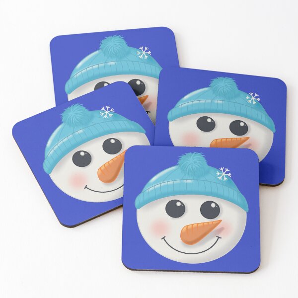 Item preview, Cute snowman with snowflake for Christmas Xmas holidays designed and sold by OhNoNotAgain42.