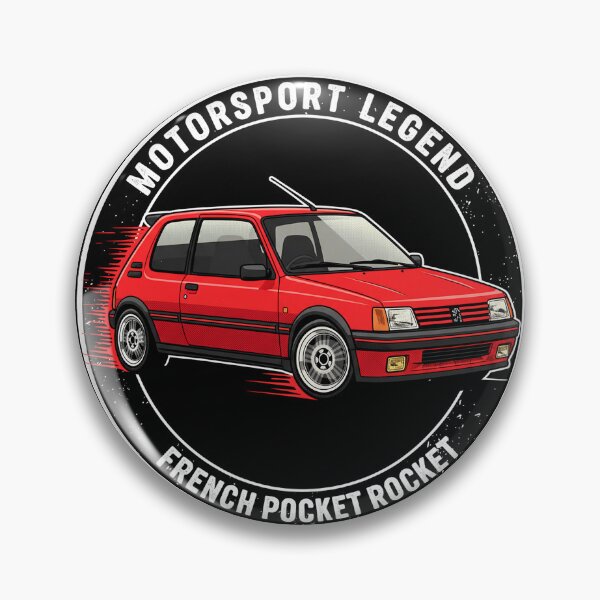 Item preview, Mythical Peugeot 205 GTI models designed and sold by Fuel & Wheels.