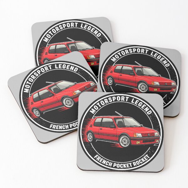 Item preview, Mythical Peugeot 205 GTI models designed and sold by Fuel & Wheels.