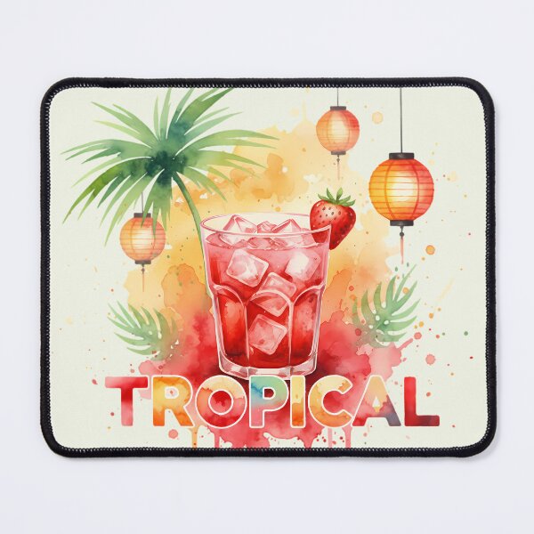 Item preview, Daiquiri Watercolor – Fresh Tropical Elegance designed and sold by ARVMAC.