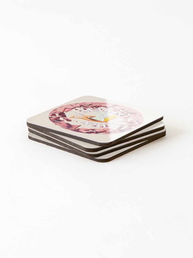 Thumbnail 4 of 5, Coasters (Set of 4), Damage or Design designed and sold by SSdesignArticle.