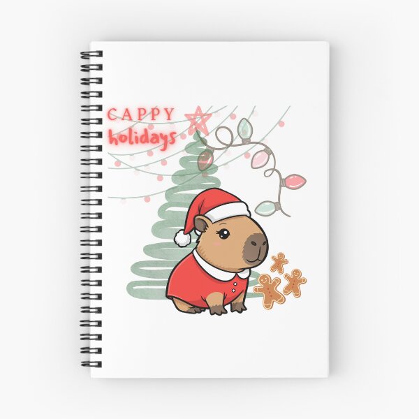 Item preview, Christmas Capybara  designed and sold by Beatrix Begonia.