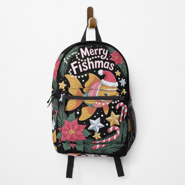 Item preview, Merry Fishmas, Cute Gift for Fishing Lovers designed and sold by MagdaMoonArt.