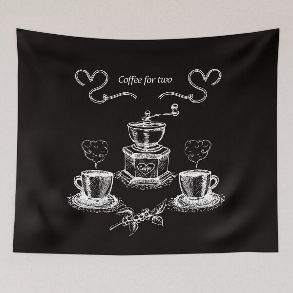 Item preview, Coffee For Two. designed and sold by Dinasshop.