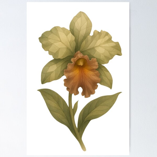 Item preview, Cattleya of the Hearthlight Garden designed and sold by GeoWild Designs.