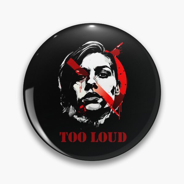 Item preview, TOO LOUD – Expressionist Grunge Portrait designed and sold by SylwiaPrint.