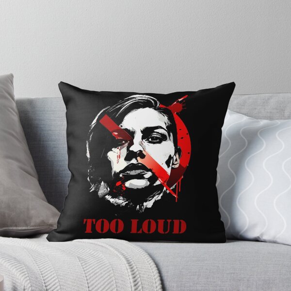 Item preview, TOO LOUD – Expressionist Grunge Portrait designed and sold by SylwiaPrint.