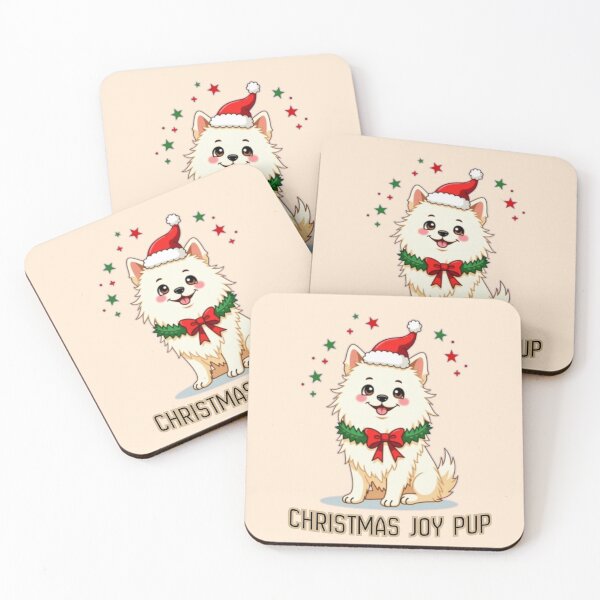 Item preview, Christmas Joy Pup - Holiday Cheer Festive Furry Friend designed and sold by PriyaMagic.