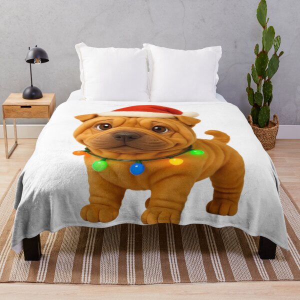 Item preview, Christmas Chinese Shar-Pei designed and sold by Sillytoe.
