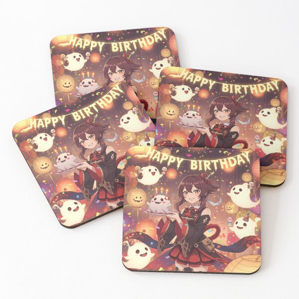 Item preview, Hu Tao Genshin Impact Birthday designed and sold by DeviantMerch.
