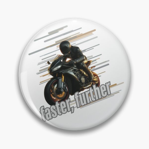 Item preview, Faster, further, motorcycle lover designed and sold by OLYUS.