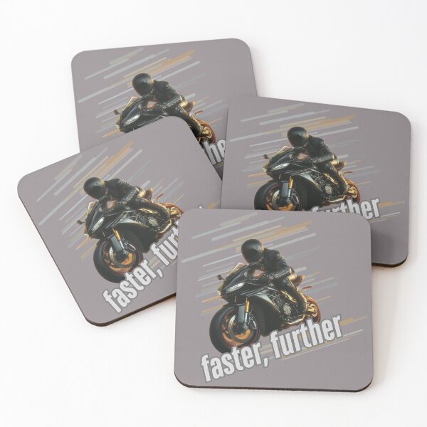 Item preview, Faster, further, motorcycle lover designed and sold by OLYUS.