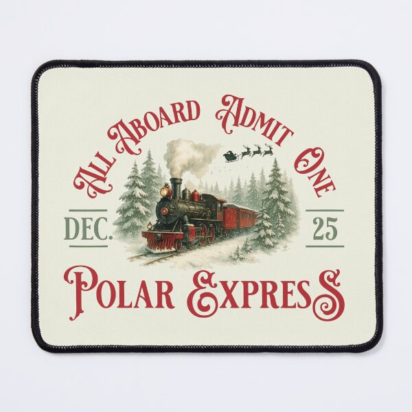 Item preview, Polar Express Christmas Dec 25 Xmas - Merry Christmas designed and sold by misslouve23.