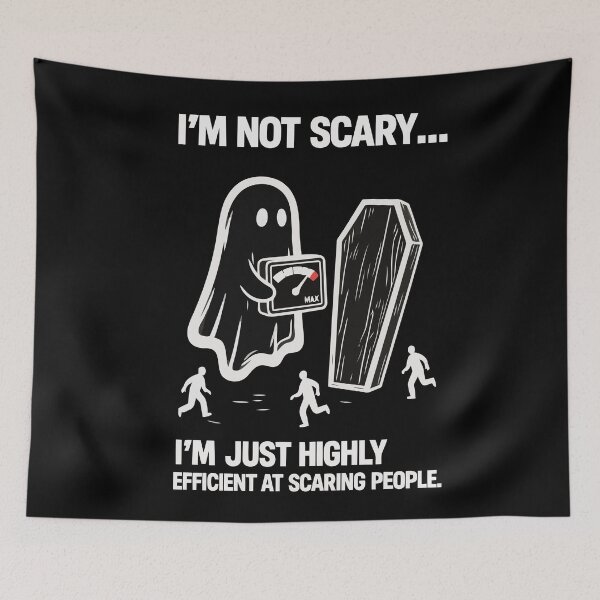 Item preview, Highly Efficient at Scaring People designed and sold by xmoudx.