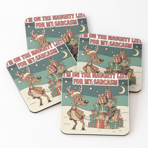 Item preview, Sarcasm Reindeer designed and sold by jheinart.