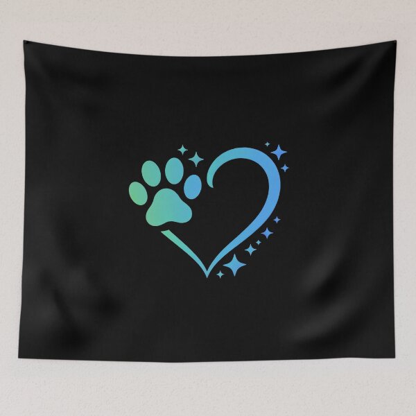 Item preview,  heart paw print  designed and sold by jkrphoto.