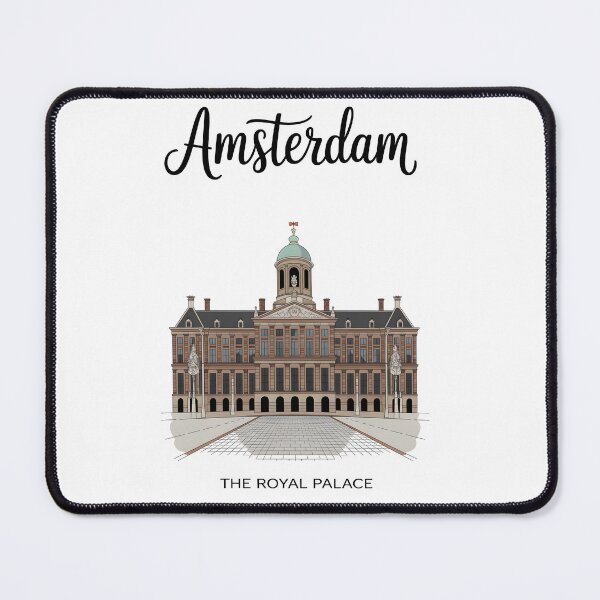 Item preview, Amsterdam - Royal Palace on Dam Square designed and sold by Museum Of Non-Existing Art.