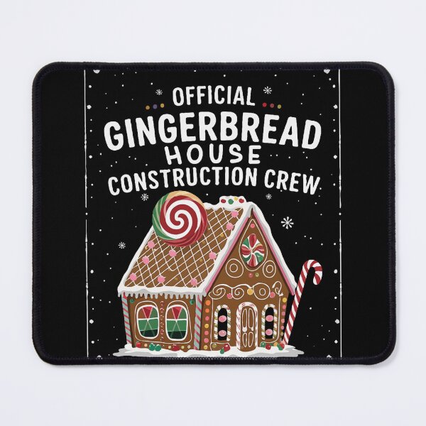 Item preview, Official Gingerbread House Construction Crew: Funny Holiday Art designed and sold by ChaaiTee.