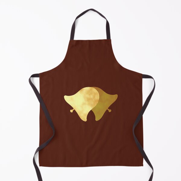 Item preview, Golden Bells on brown designed and sold by CreaTwinkles.