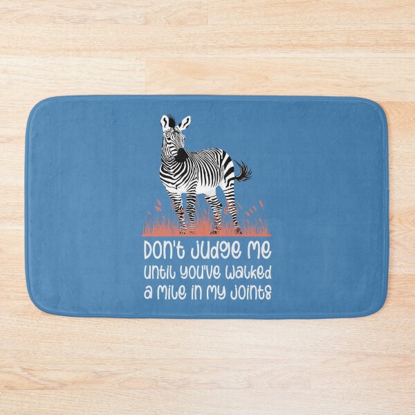Item preview, Walk a Mile in My Joints - EDS Awareness Zebra Design designed and sold by Designs by Jesabee.
