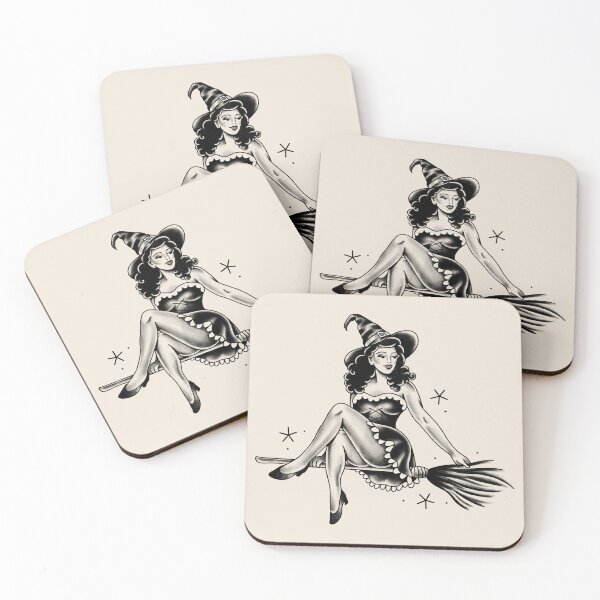 Item preview, Pretty Witch designed and sold by Jilly Rose Ink.