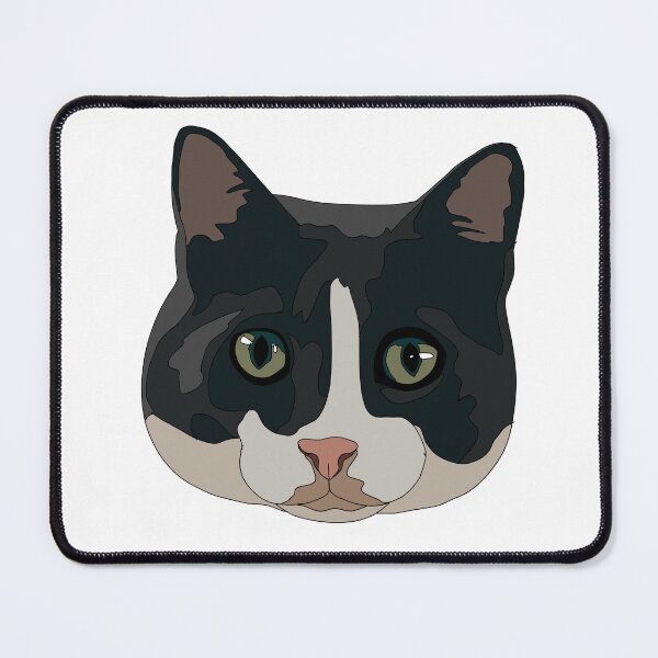 Item preview, Copy of Black and white cat, tuxedo cat designed and sold by LeahcarsArt.