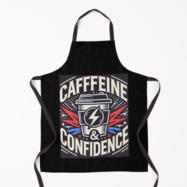 Item preview, Caffeine & Confidence Bold Coffee Power Design. designed and sold by The-T-In-Retro.