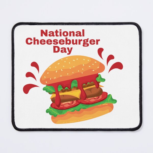 Item preview, National Cheeseburger Day designed and sold by AKANKEDESIGN.