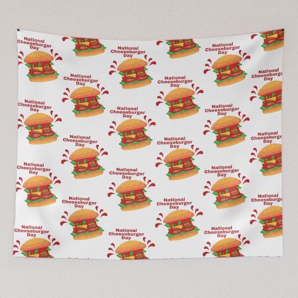 Item preview, National Cheeseburger Day  designed and sold by AKANKEDESIGN.