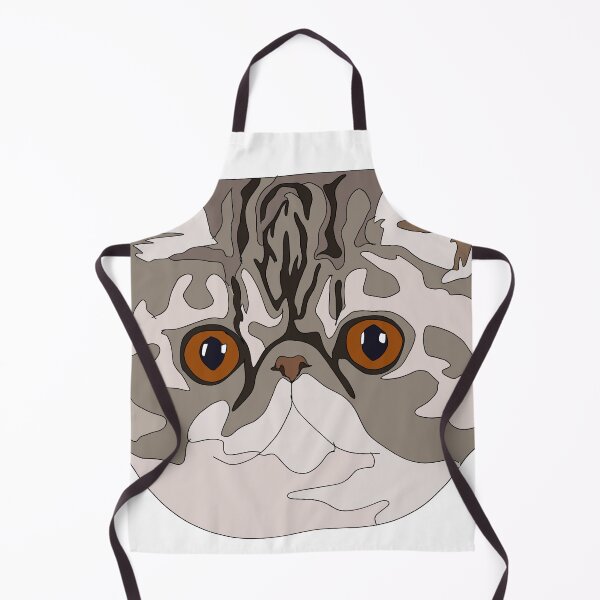 Item preview, Persian tabby cat designed and sold by LeahcarsArt.