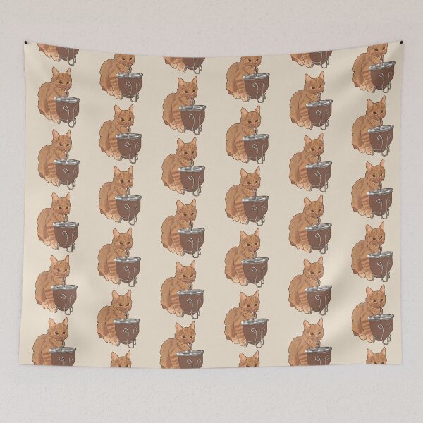 Item preview, Cat Drinking Mate designed and sold by Ani.