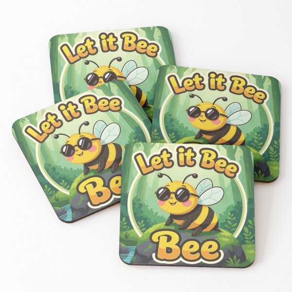Item preview, LET IT BEE - Cool sunglasses bee design designed and sold by BuzzyRush.