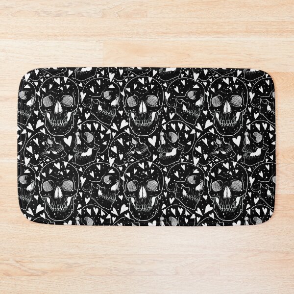 Item preview, Just skulls in love - white and black designed and sold by susyrdesign.