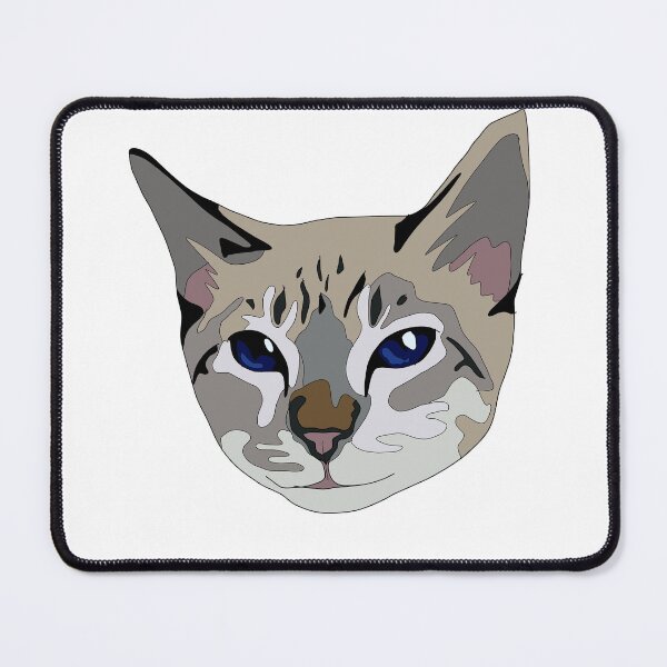 Item preview, Lilac point cat with blue eyes designed and sold by LeahcarsArt.