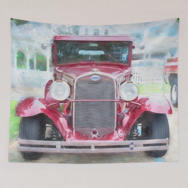 Item preview, 1930 Red Ford Hot Rod 5 Window Coupe X100 designed and sold by RichFrancoCars.