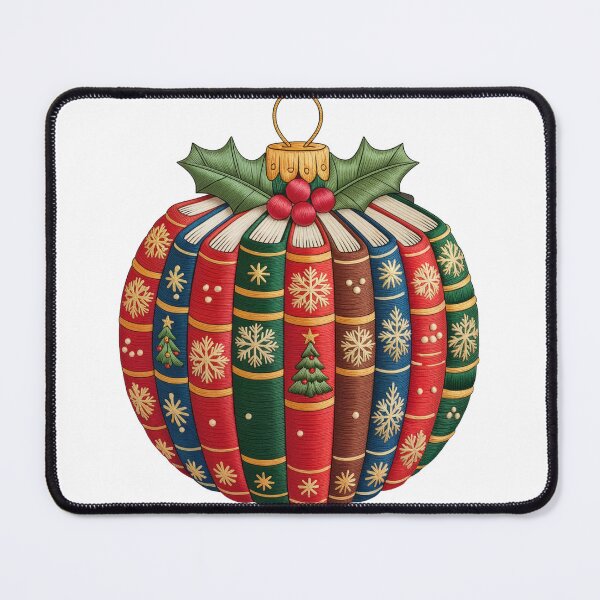 Item preview, embroidered bauble books designed and sold by jkrphoto.