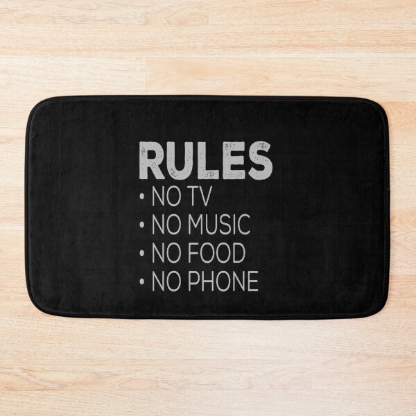 Item preview, Anti Boredom Rules Funny Life Humor designed and sold by elderberry.