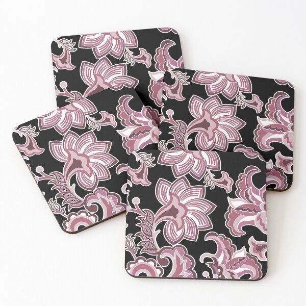 Item preview, Amber - Vintage Plum- Black designed and sold by Fabricatemyart.
