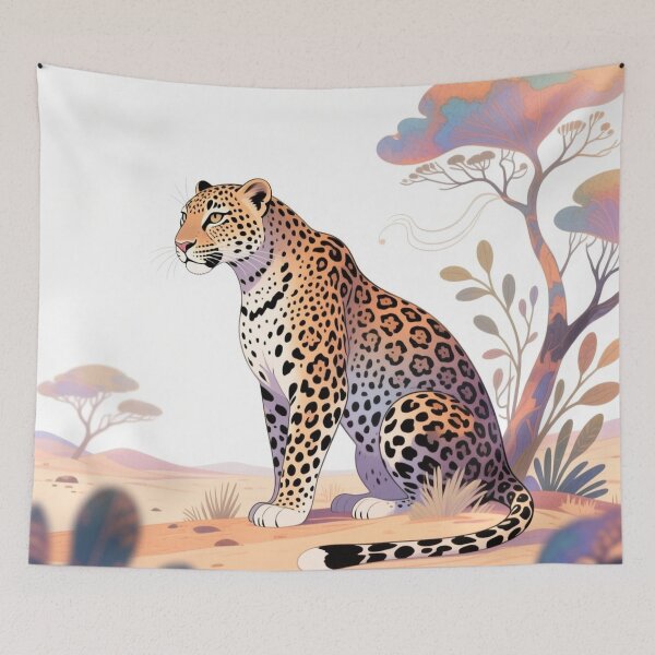 Item preview, leopard designed and sold by Talpha.