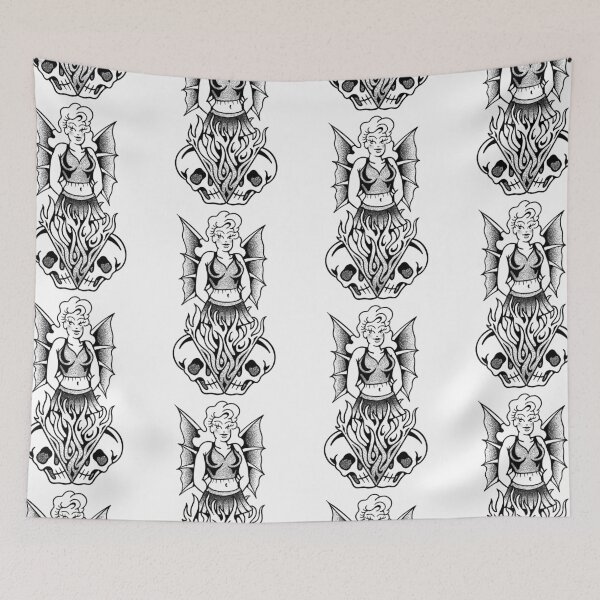 Item preview, Demon Lady designed and sold by Jilly Rose Ink.
