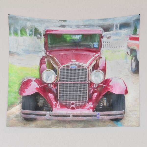 Item preview, 1930 Red Ford Hot Rod 5 Window Coupe X105 designed and sold by RichFrancoCars.